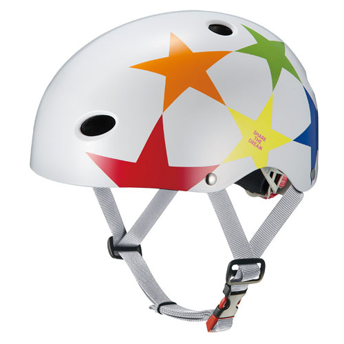 【即納】【SALE】OGKカブト FR-キッズ スターホワイト ヘルメット