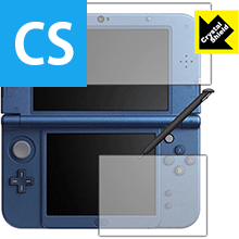 【New 3DS LL対応】 ニンテンドー3DS LL 防気泡・フッ素防汚コート!光沢保護フィルム Crystal Shield 【PDA工房】