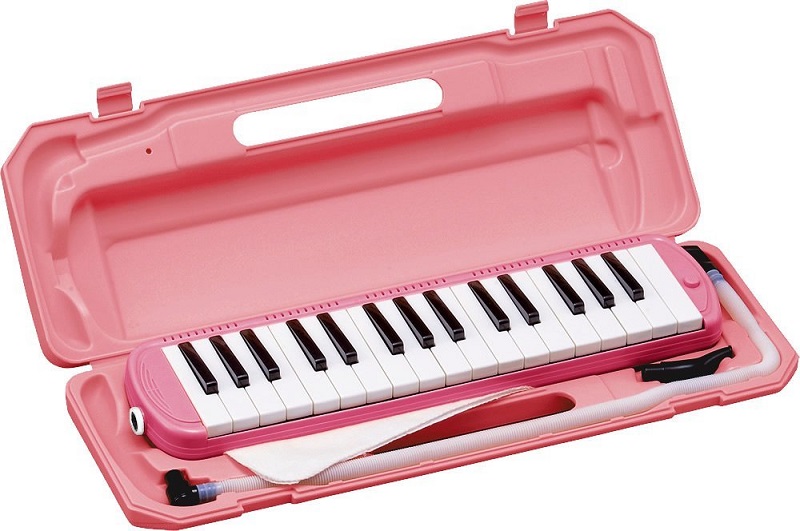 KYORITSU メロディーピアノ(ピンク) P3001-32K/PK ケース付[送料無料(一部地域を除く)]