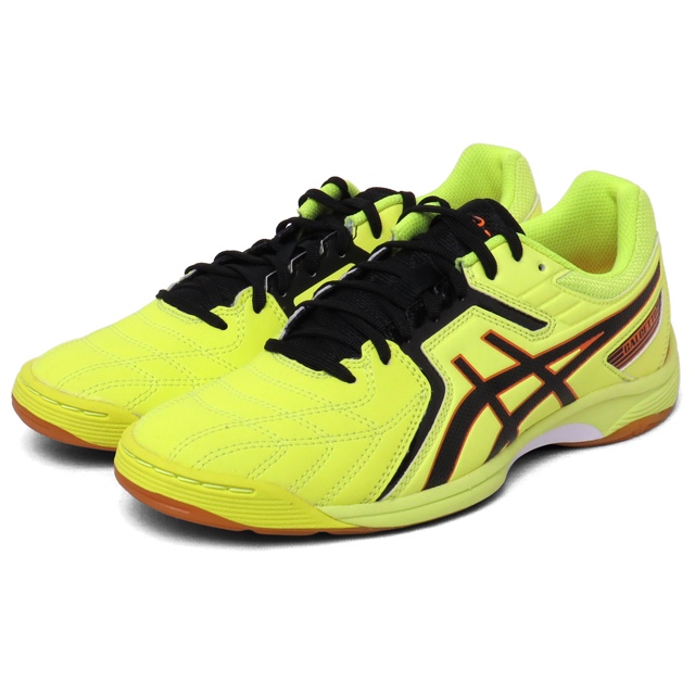 アシックス(asics) ◆フットサルシューズ（インドアコート用） ◆フットサルに必要な基本機能を搭載したスタンダードモデル ■ワイズ：2E相当 ■素材: 【甲被】人工皮革・合成繊維 【底材】ゴム底 