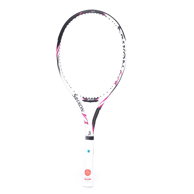 スリクソン スリクソンV1 (SR21808WP) 硬式テニス 未張りラケット: ホワイト×ピンク SRIXON