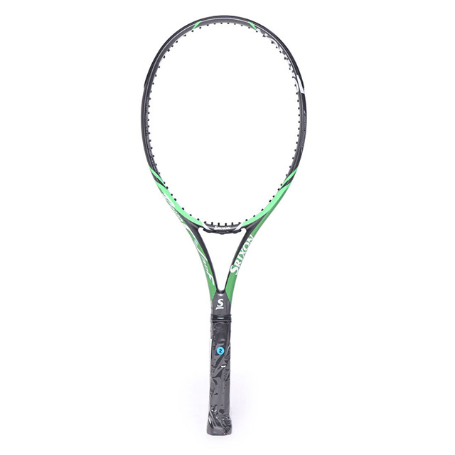 スリクソン レヴォCV3.0F (SR21806) 硬式テニスラケット 未張り: ブラック×グリーン SRIXON