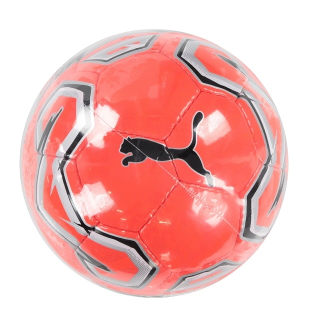 プーマ ◇グラフィックが特徴のハンドステッチフットサルボール ■カラー:04 ■チューブ素材:ブチルゴム ■素材:人工皮革(ポリウレタン) ■用途(コートサーフェス):インドア ■号数:3号球 ■製法