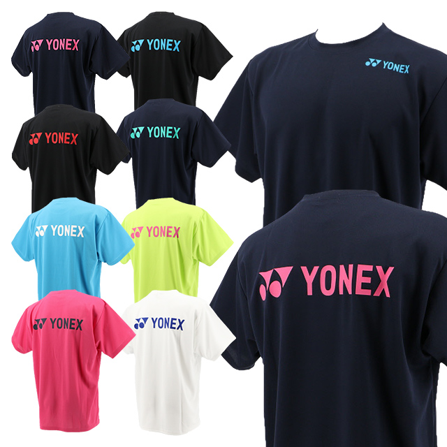 ヨネックス テニス バドミントン 限定 半袖Tシャツ ユニT (RWAP1901) 練習用 プラクティス テニスウェア メンズ レディース YONEX