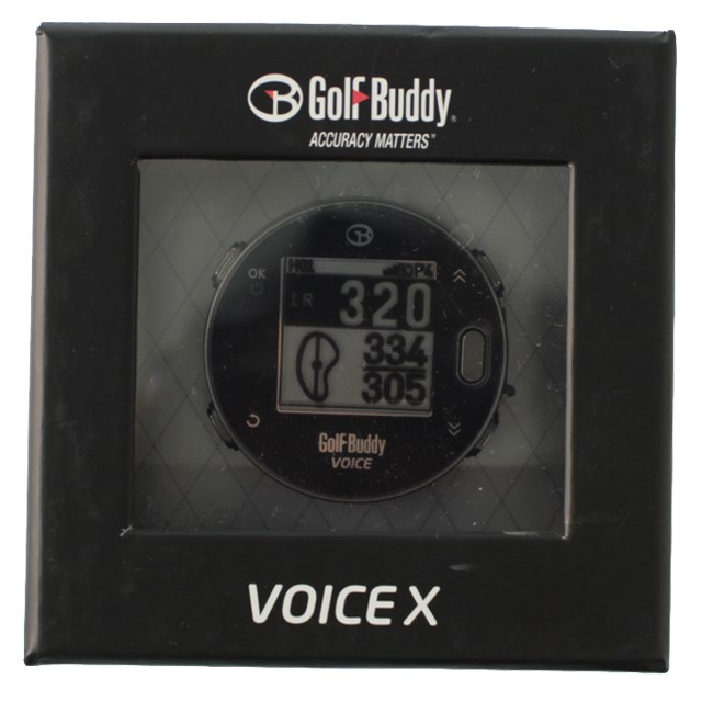 ゴルフバディ ゴルフバディーVOICEX VX BK (VX) ゴルフ 距離測定器 ゴルフナビ GPS