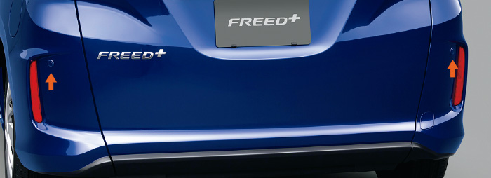 リアコーナーセンサー 本体 FREED+(FF)用モダンスティールメタリック（超音波感知システム・2センサー）別途取付アタッチメント(08V67-TRE-000A)が必要です。※センサー直近約20cm