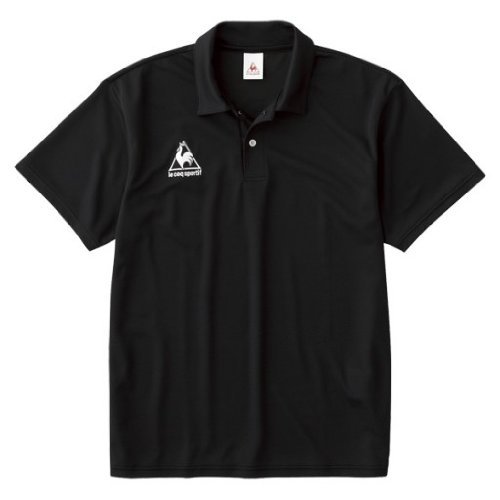 ルコック(le coq) 半袖ポロシャツ QS-710125 BLK ブラック S