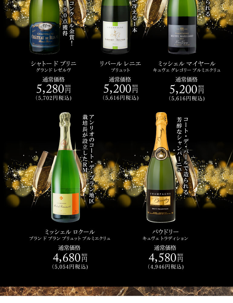 高級シャンパンを探せ!シャンパンくじ第13弾